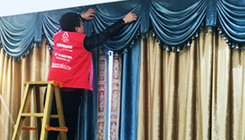 窗簾清洗很苦惱？